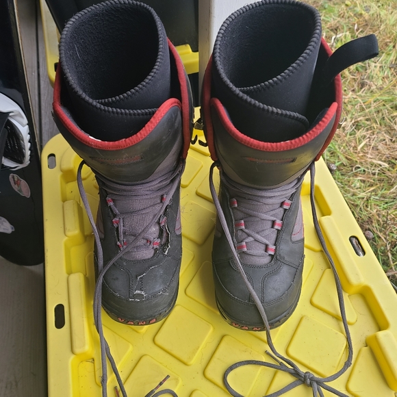 SOLD! Vans World Traveler Men's Snowboard Boots Size 13 - Picture 2 of 8